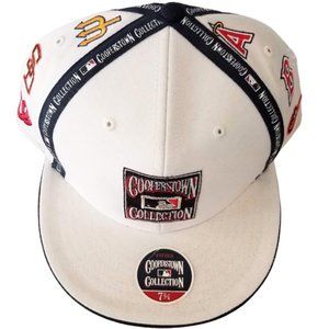 COOPERSTOWN COLLECTION Fitted MLB Ball Cap - MLB Multi-Team Size 7. 3/4